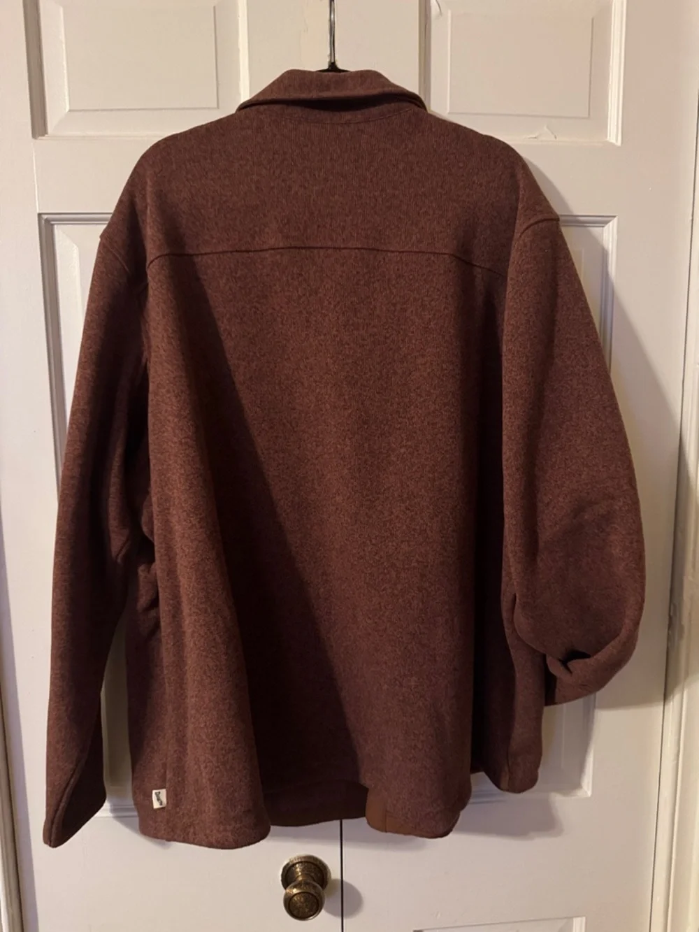 NWOT Duluth Trading Co Rust Relaxed-Fit Shacket Snap Closure Zipper Pockets 3XL